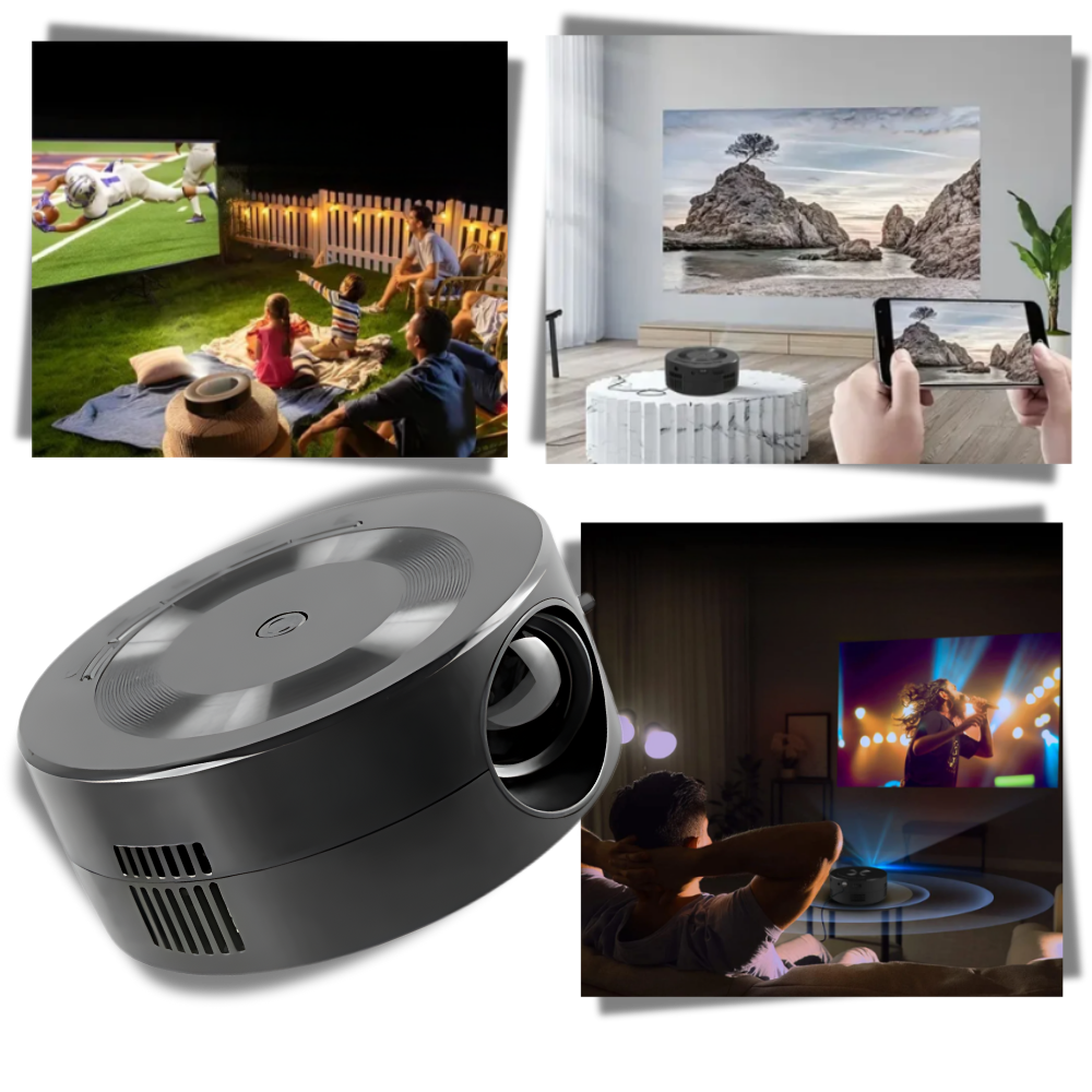 High Resolution Mini Movie Projector
