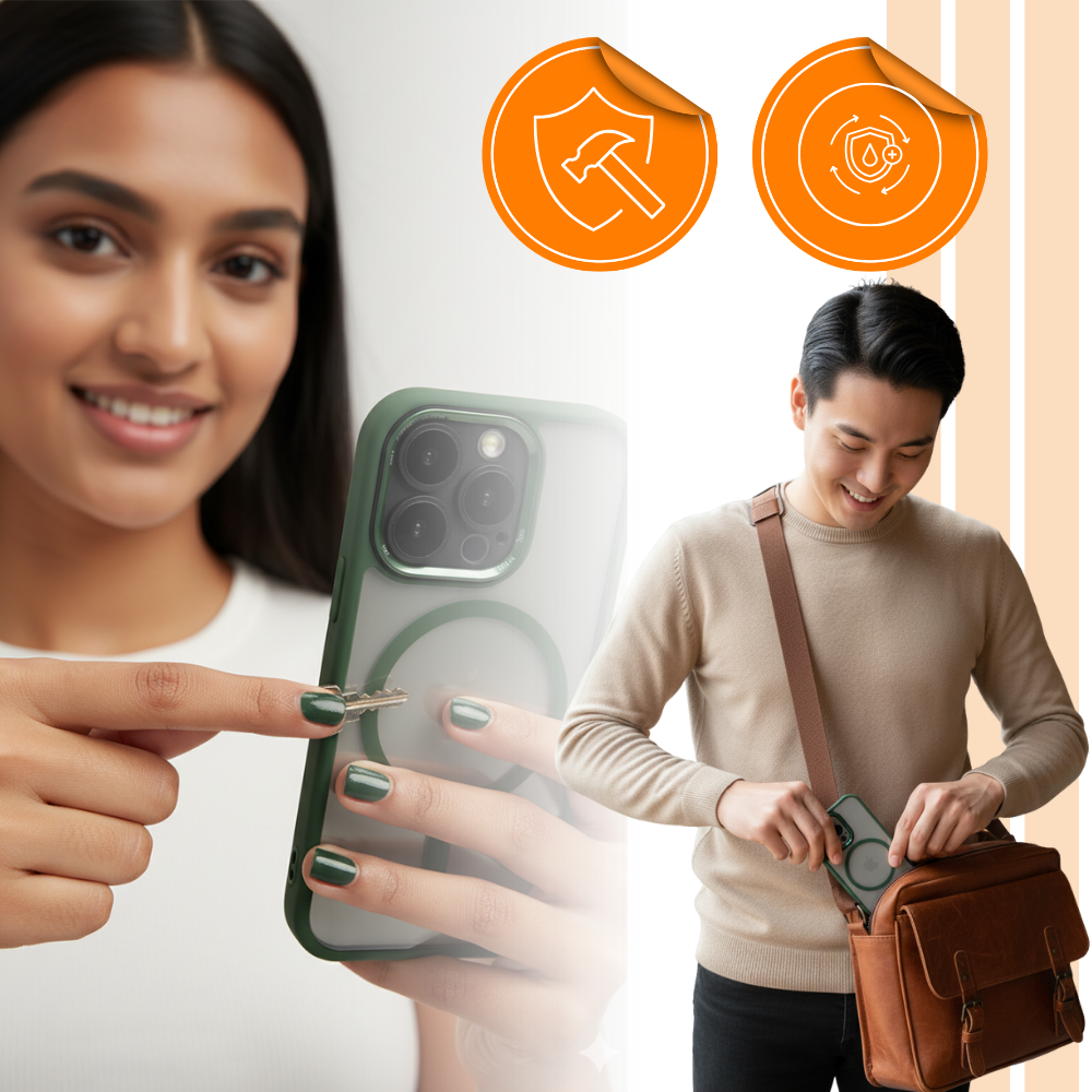 Iphone Magnetic Shockproof Case