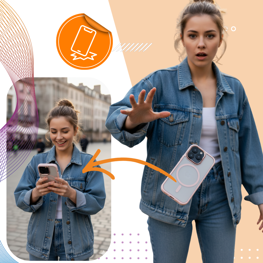 Iphone Magnetic Shockproof Case