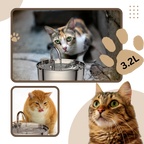 Fontaine pour chats à grande capacité