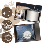 Fontaine pour chats à grande capacité