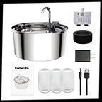 Fontaine pour chats à grande capacité