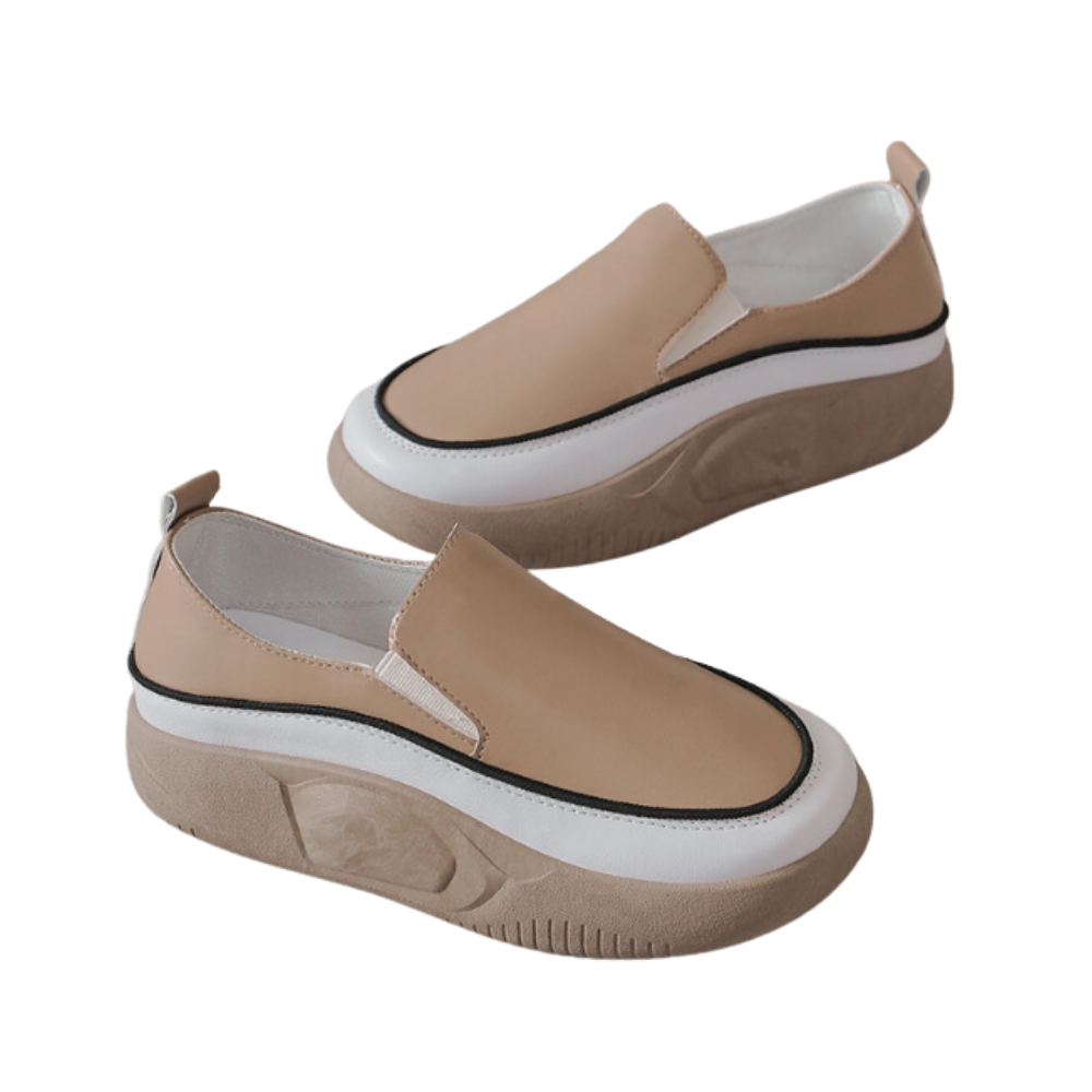 Lightweight Soft Platform Loafers