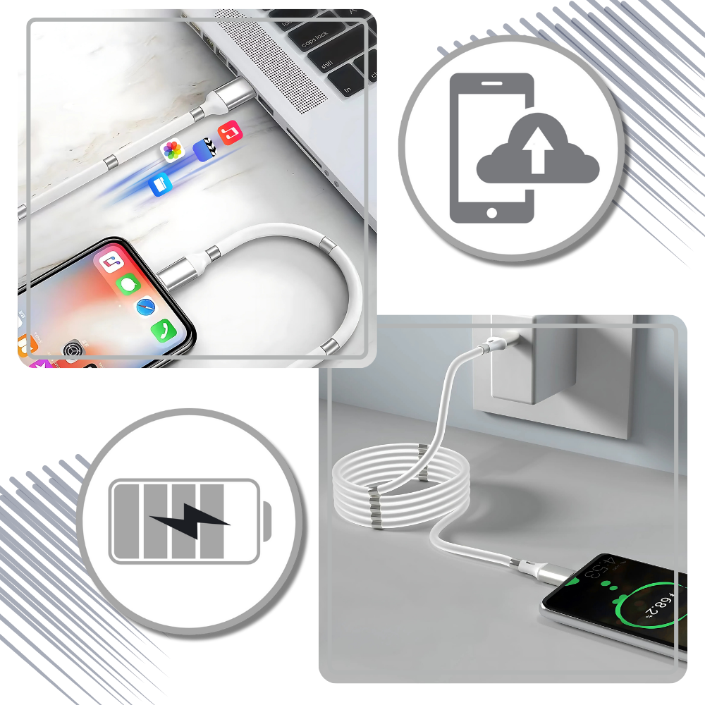 Magnetic Flex USB Cable