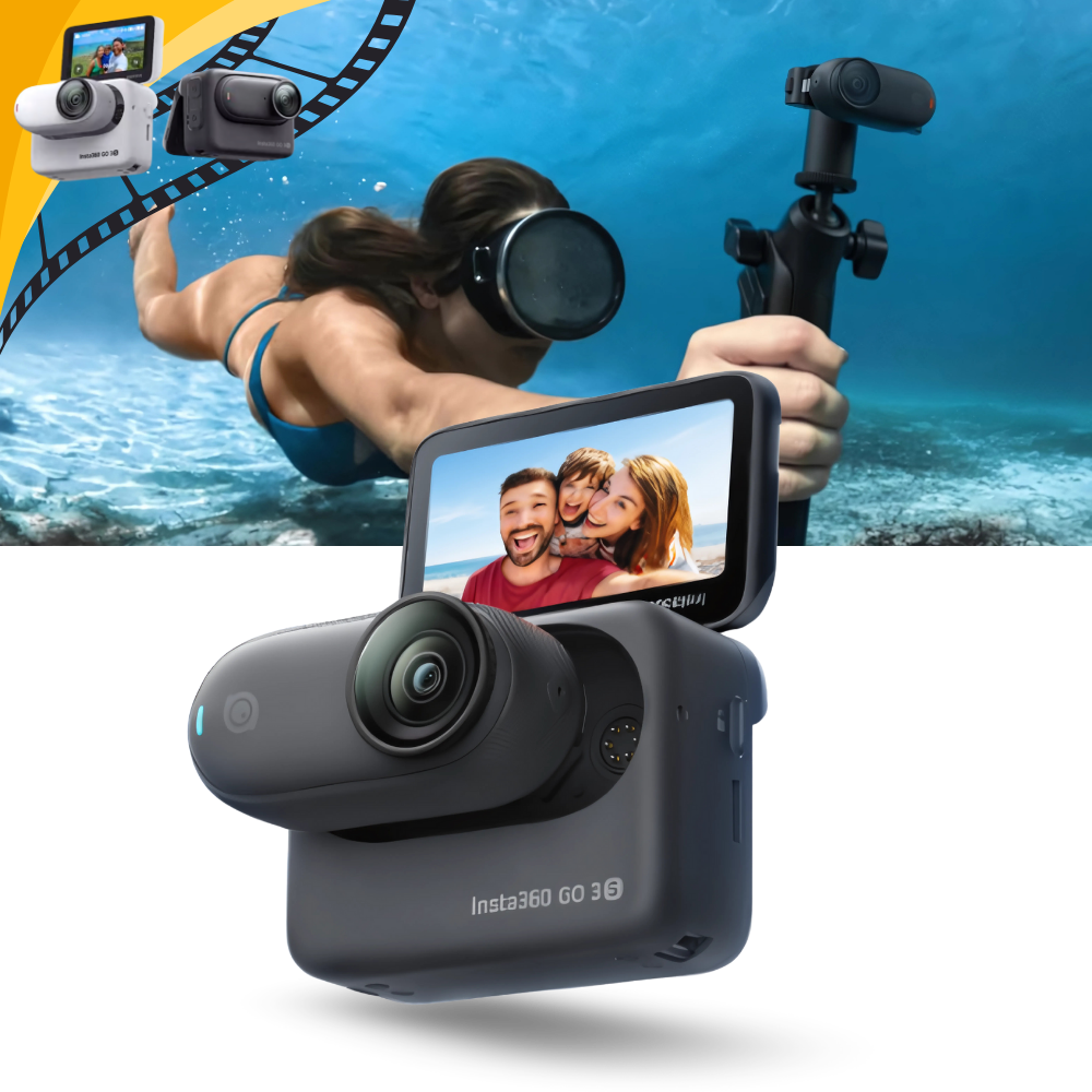 Magnetic Mounting Insta 360 hands Free Camera