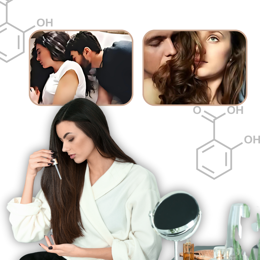 Mood-Boosting Pheromone Hair Oil