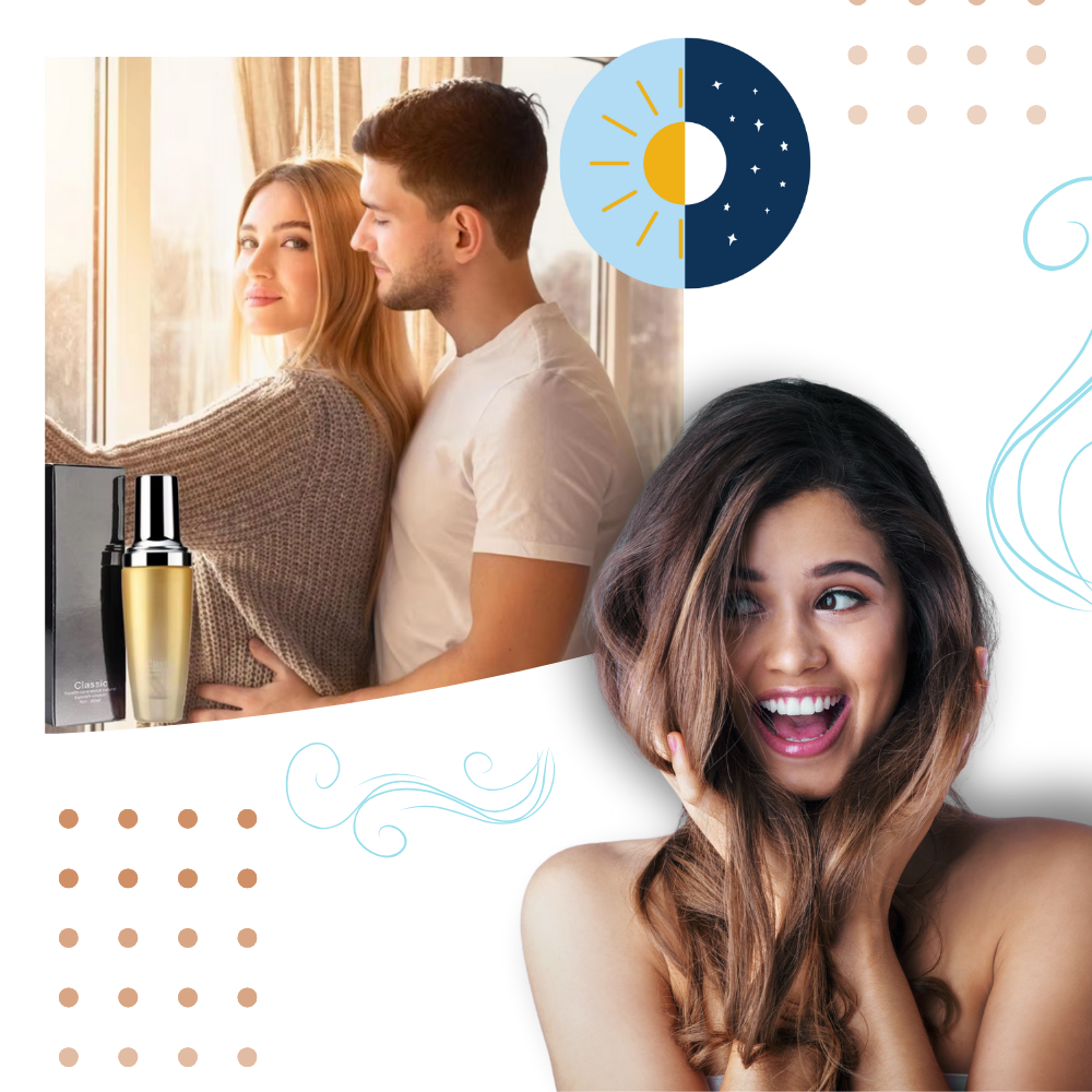 Mood-Boosting Pheromone Hair Oil