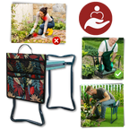 Agenouilloir polyvalent pour le jardinage