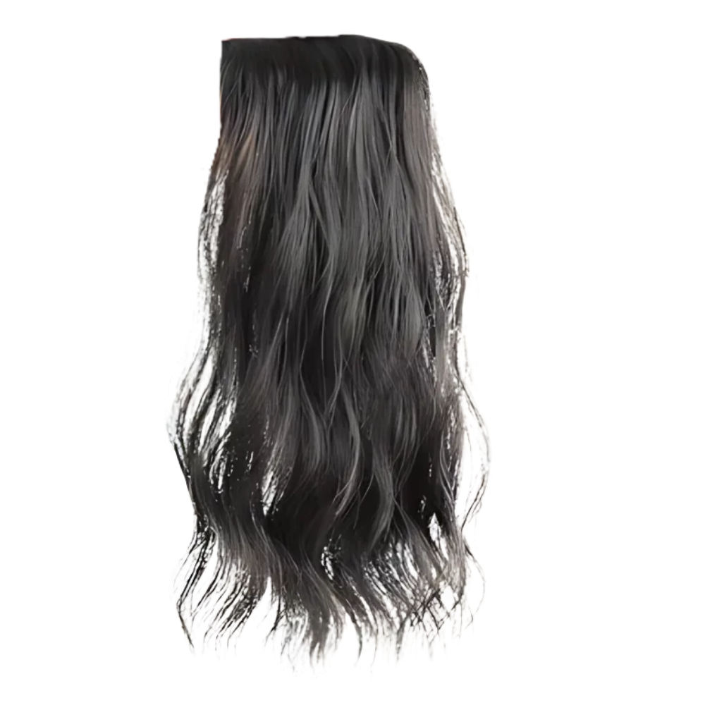 Natural Handwoven Hair Extension Clips