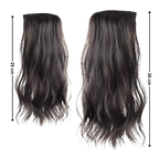 Natural Handwoven Hair Extension Clips