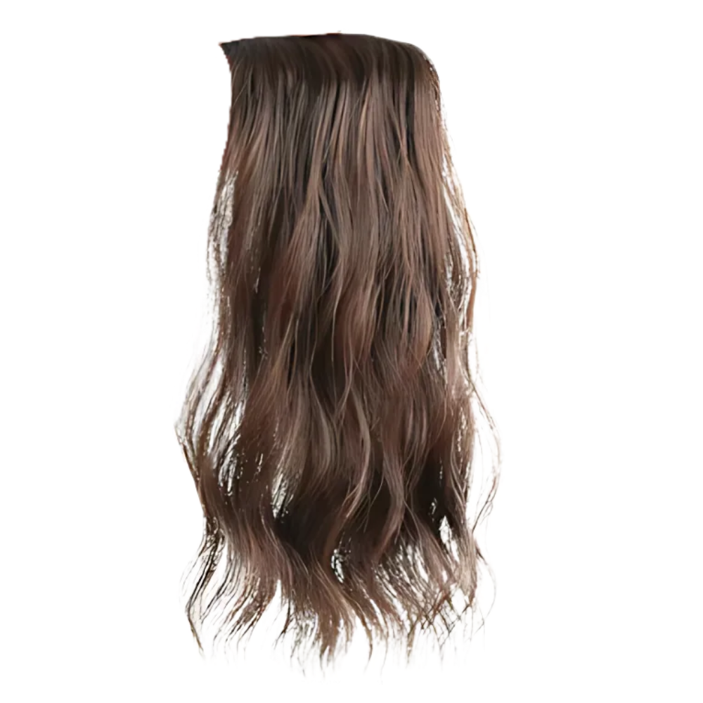 Natural Handwoven Hair Extension Clips