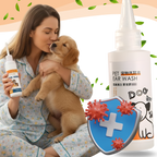Nettoyant et désodorisant pour oreilles d'animaux