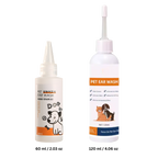 Nettoyant et désodorisant pour oreilles d'animaux