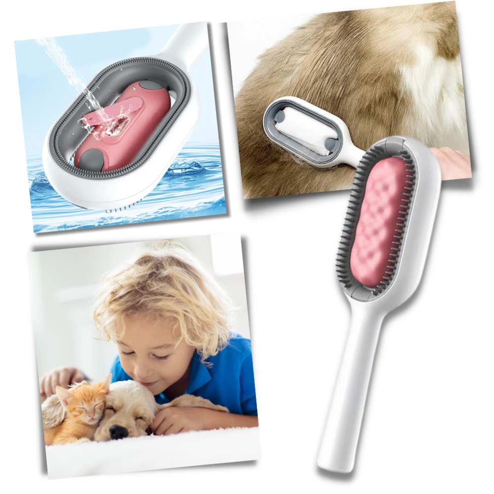 Pet Grooming Comb with Water tank