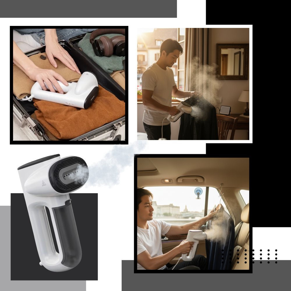 Portable Garment Vacuum Steamer