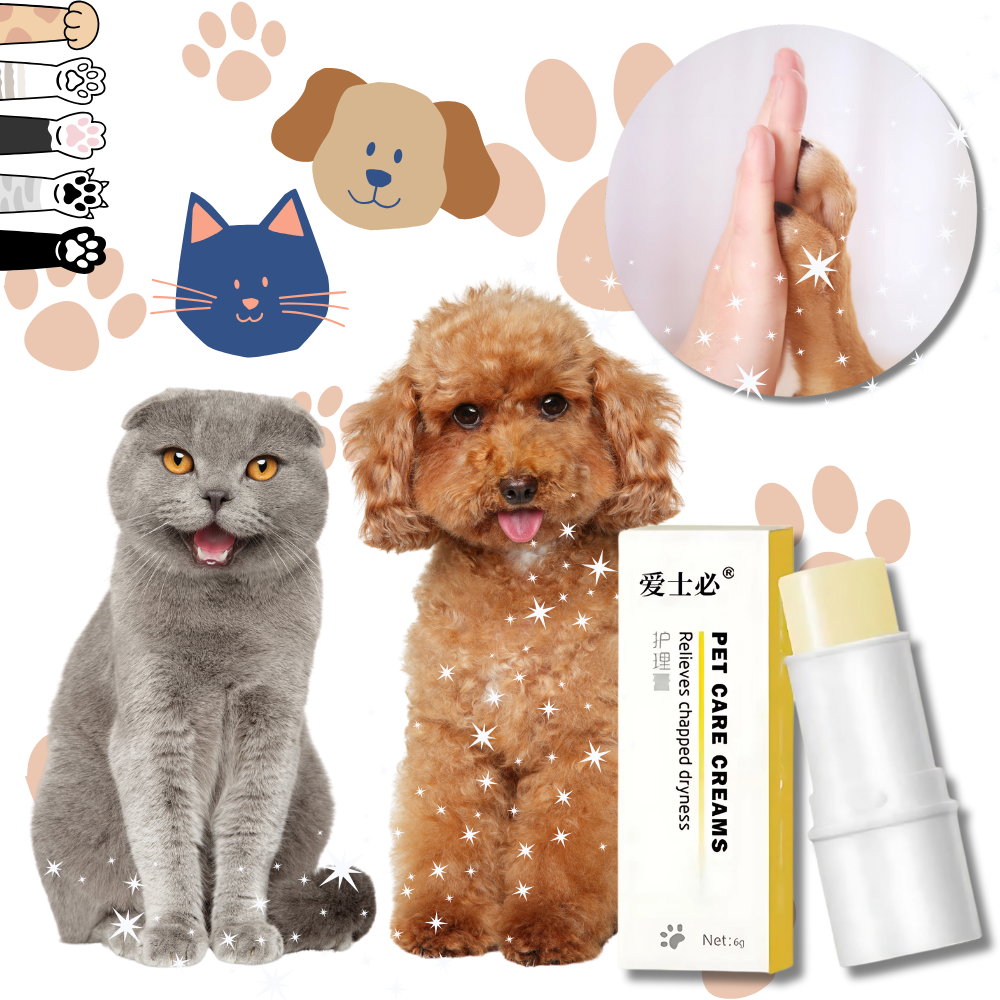 Baume apaisant pour coussinets d'animaux