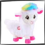 Rainbow Dancing Llama Musical Shakin Toy