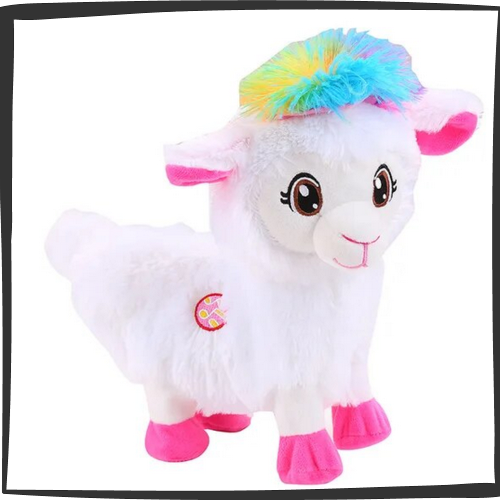 Rainbow Dancing Llama Musical Shakin Toy