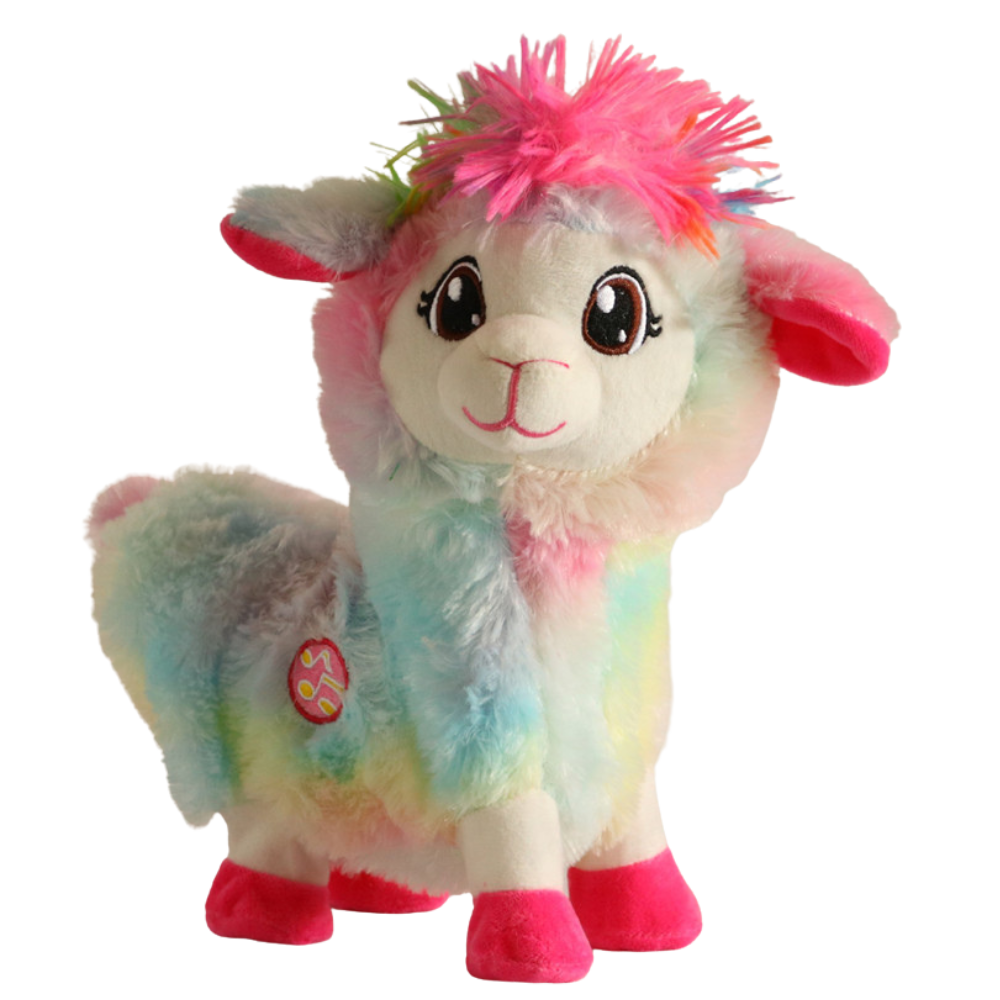 Rainbow Dancing Llama Musical Shakin Toy