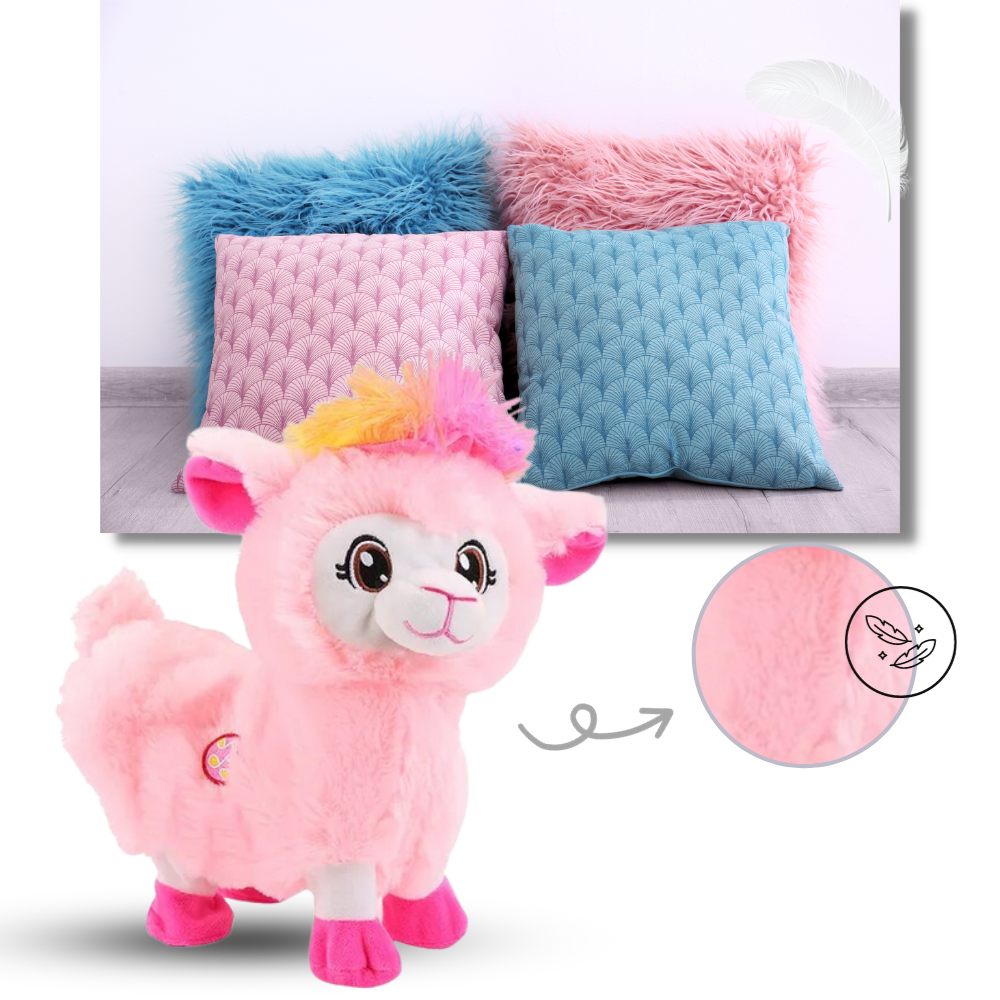 Rainbow Dancing Llama Musical Shakin Toy