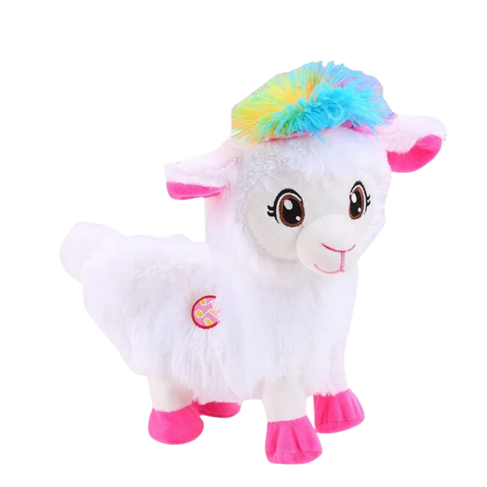 Rainbow Dancing Llama Musical Shakin Toy