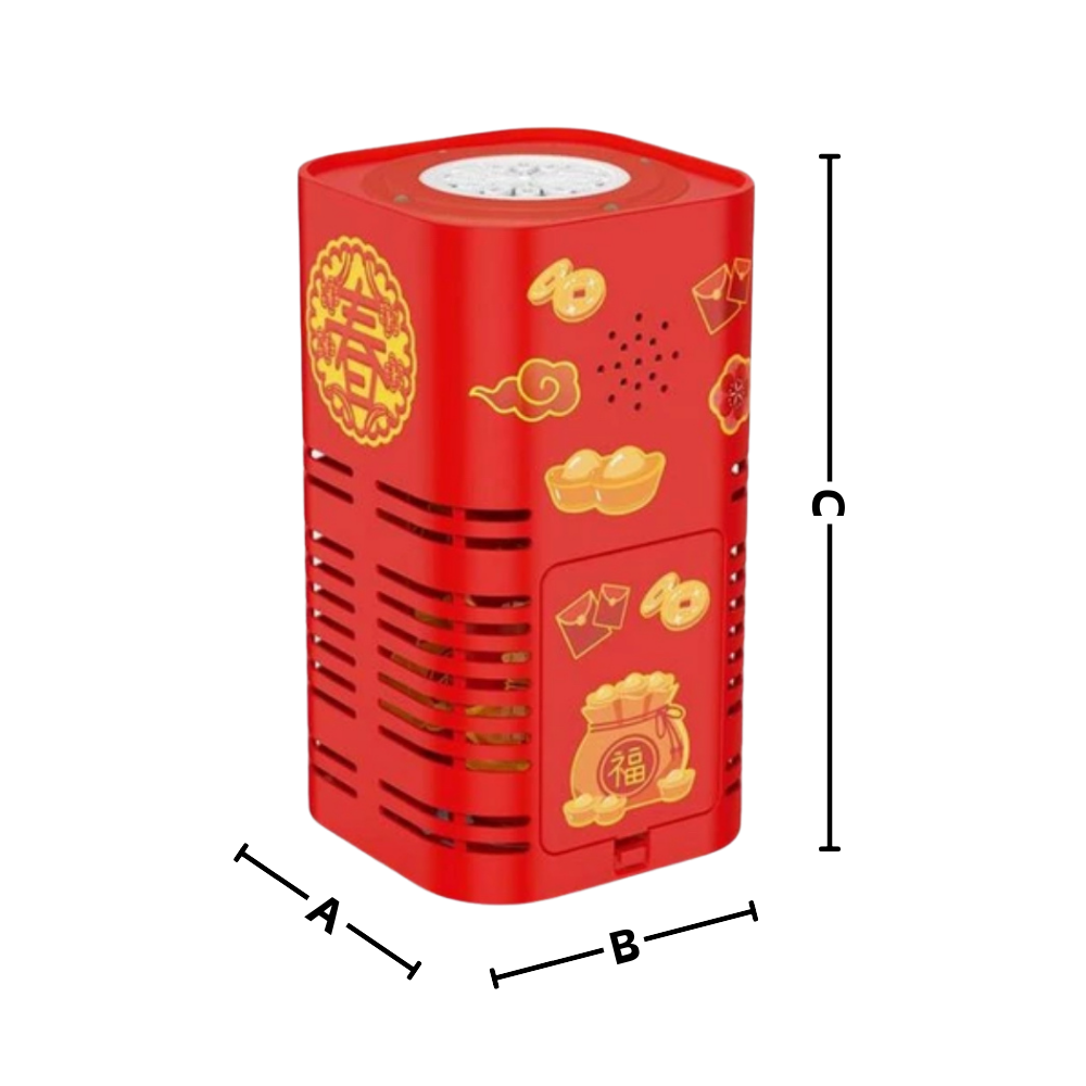 Rechargeable Firework Bubble Machine