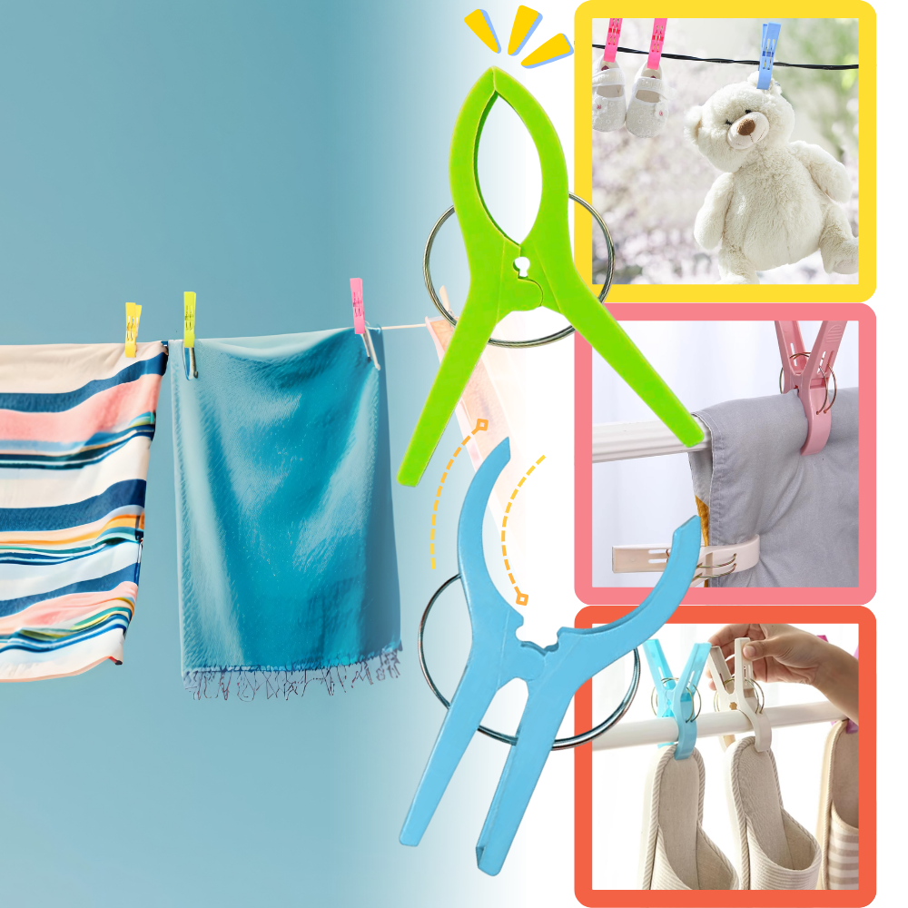 Rounded Jaw Multipurpose Clips