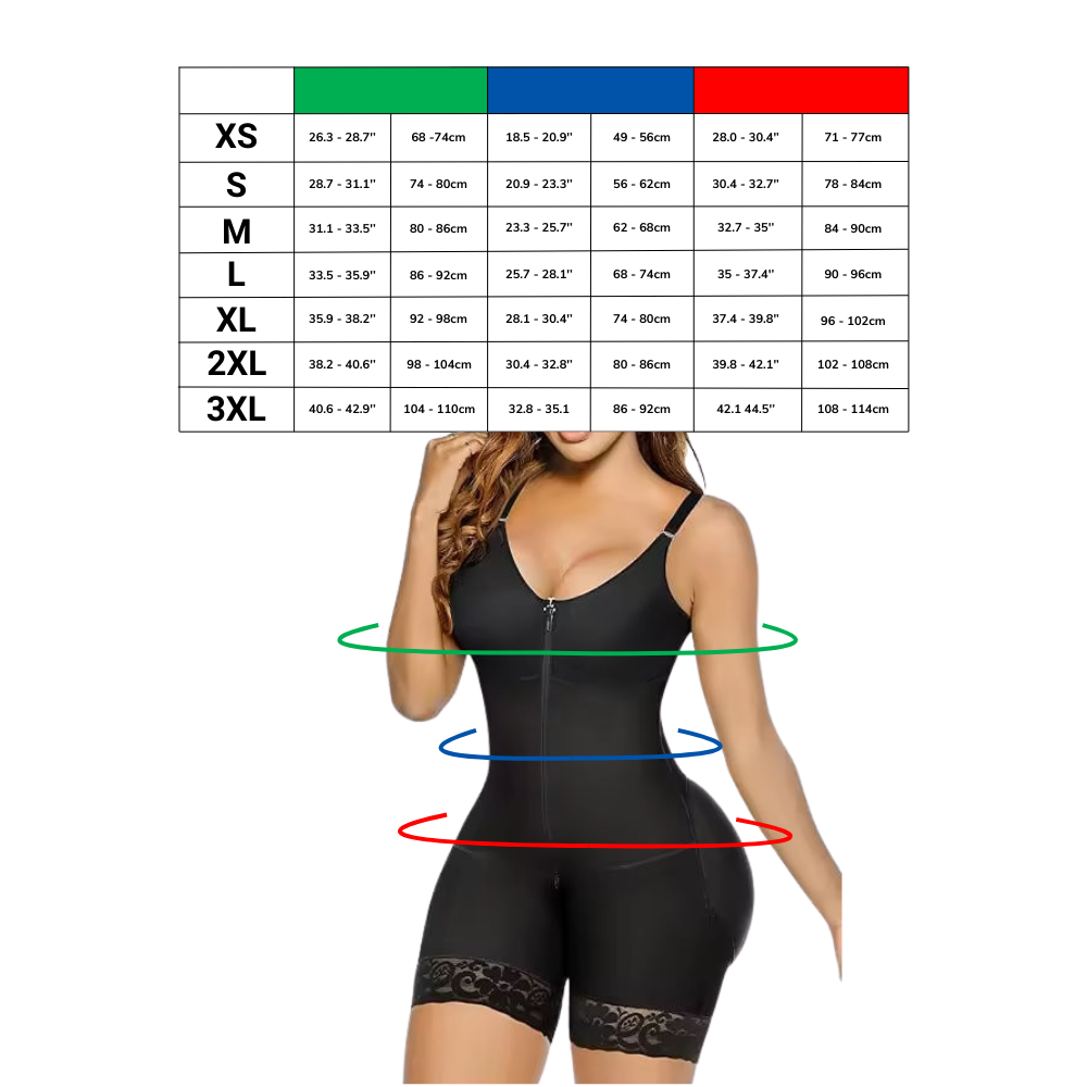 Body sculptant sans coutures