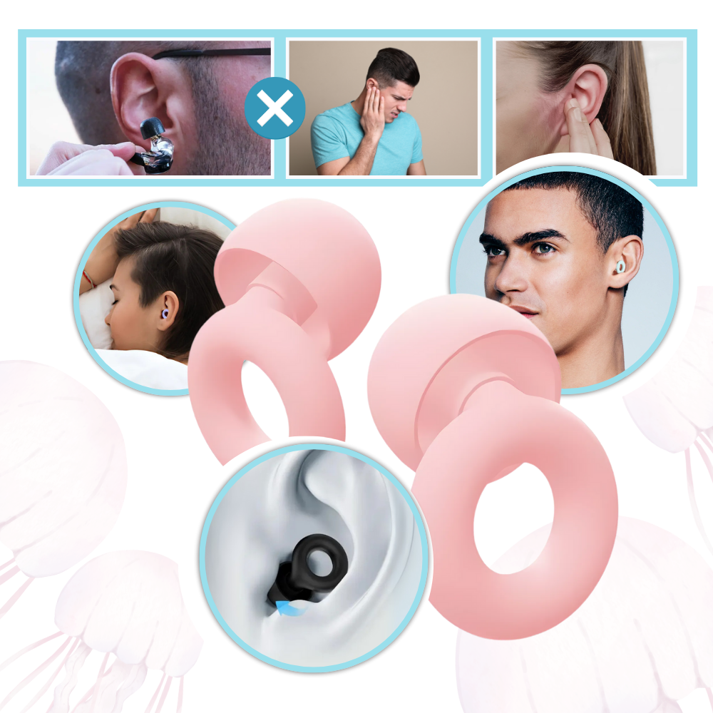 Bouchons d'oreille en silicone