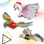 Simulated Flying Bird Cat Toy