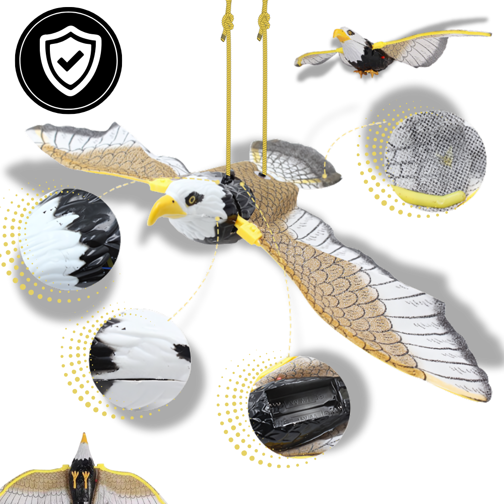 Simulated Flying Bird Cat Toy