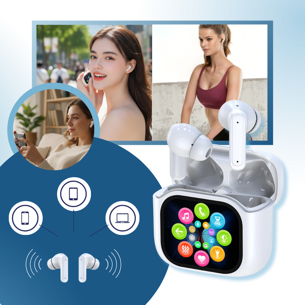 Smart Noise Cancelling Earbuds