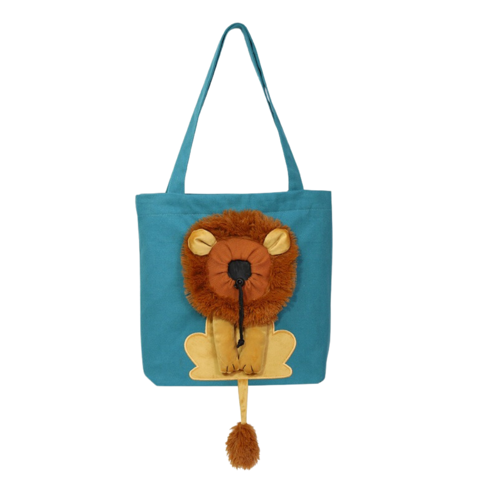 Soft & Breathable Lion Cat Bag