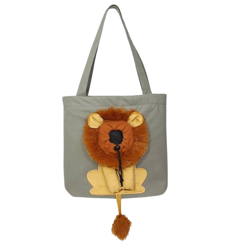 Soft & Breathable Lion Cat Bag