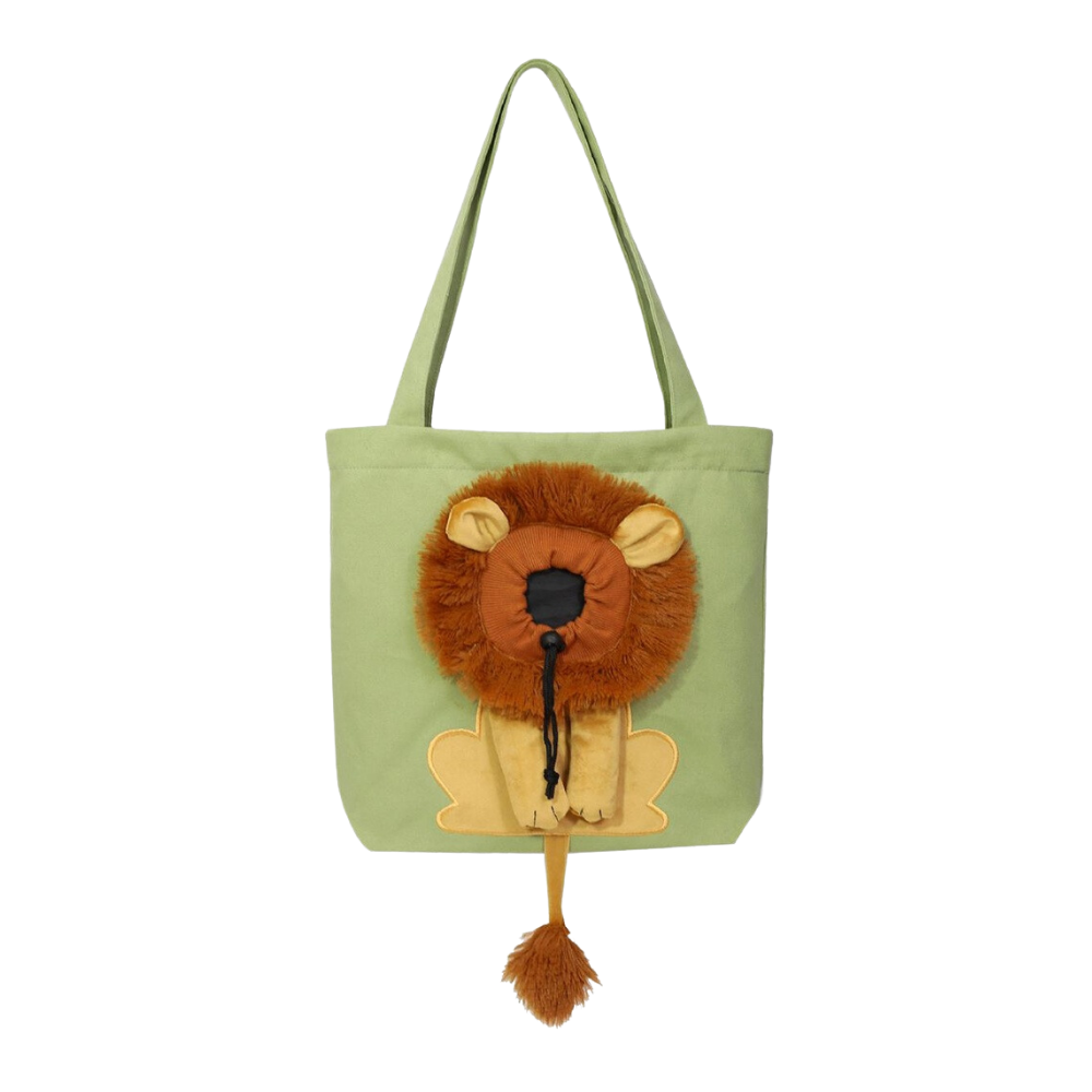 Soft & Breathable Lion Cat Bag