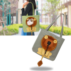 Soft & Breathable Lion Cat Bag