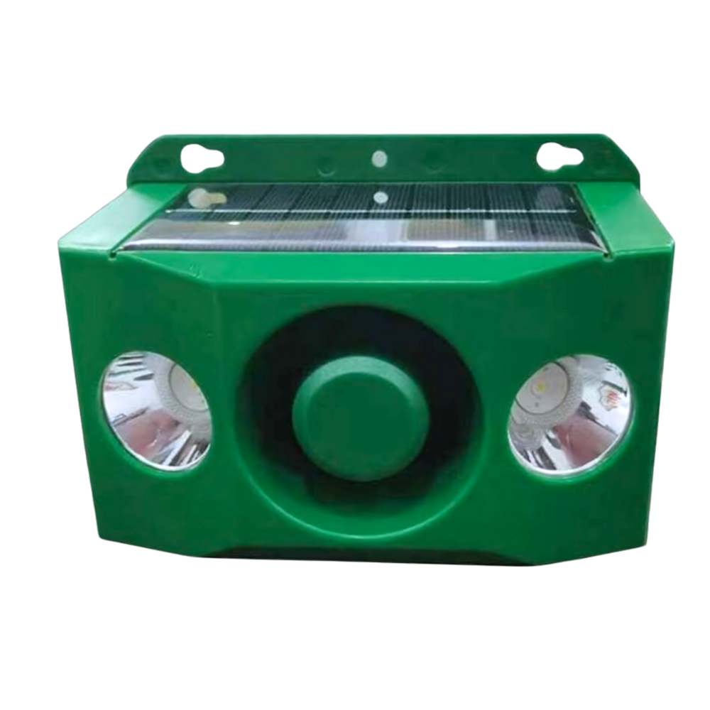 Solar Motion-Activated Animal Repellent