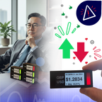 Afficheur bourse et crypto en direct avec design empilable