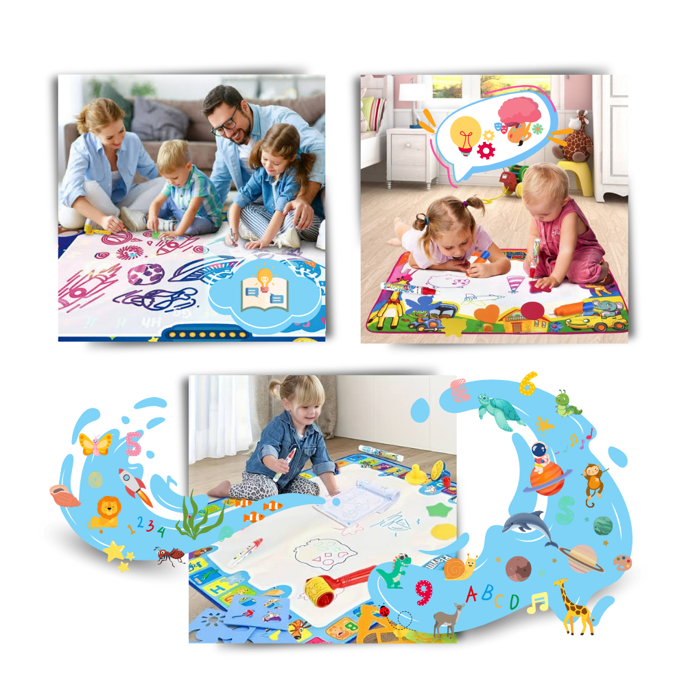 Stimulating Water Doodle Mat