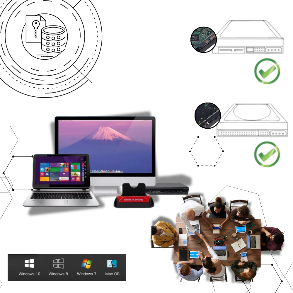 Streamlined Data Management HBD Docking Station