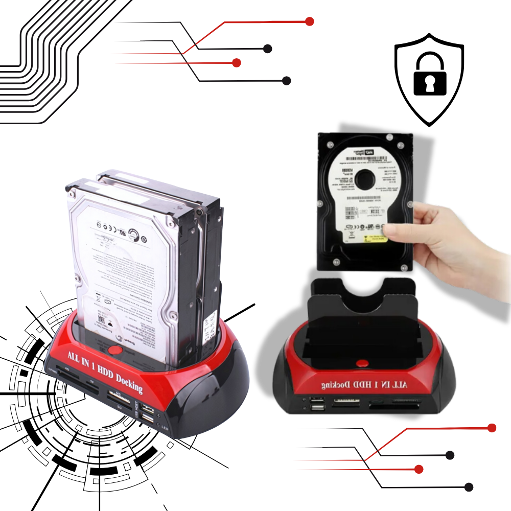 Streamlined Data Management HBD Docking Station