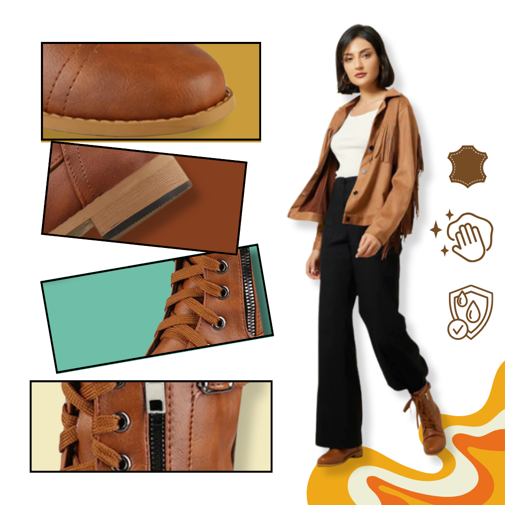 Bottes élégantes et antidérapantes