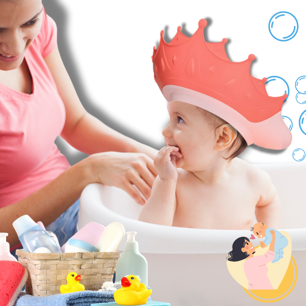 Tear-Free Bathing Shower Cap