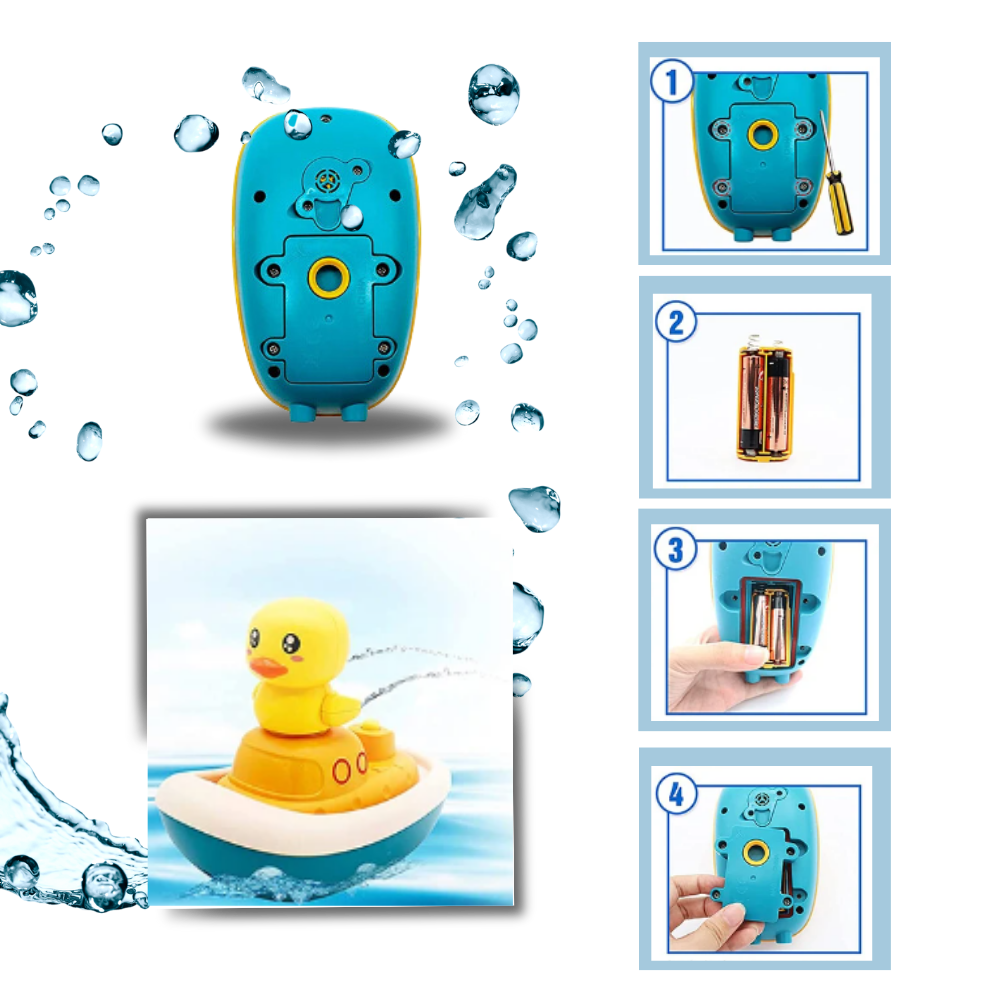 Triple Splash Duck Bath Toys