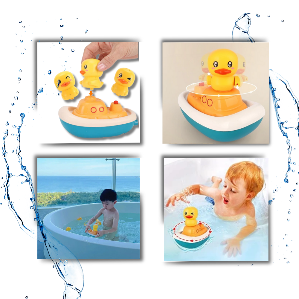 Triple Splash Duck Bath Toys
