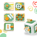 Vibrant 6 in 1 Busy Cube Sensory Toy