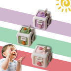 Vibrant 6 in 1 Busy Cube Sensory Toy
