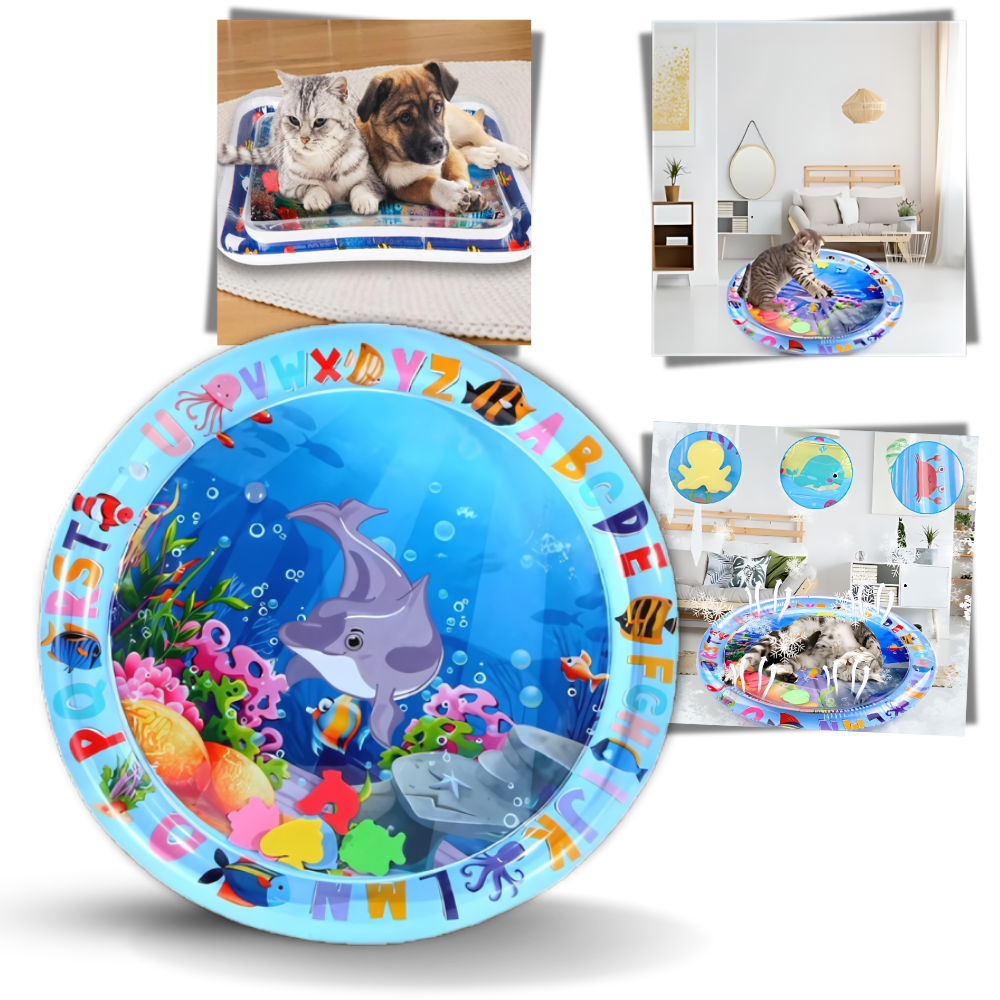 Vibrant Pet Water Mat