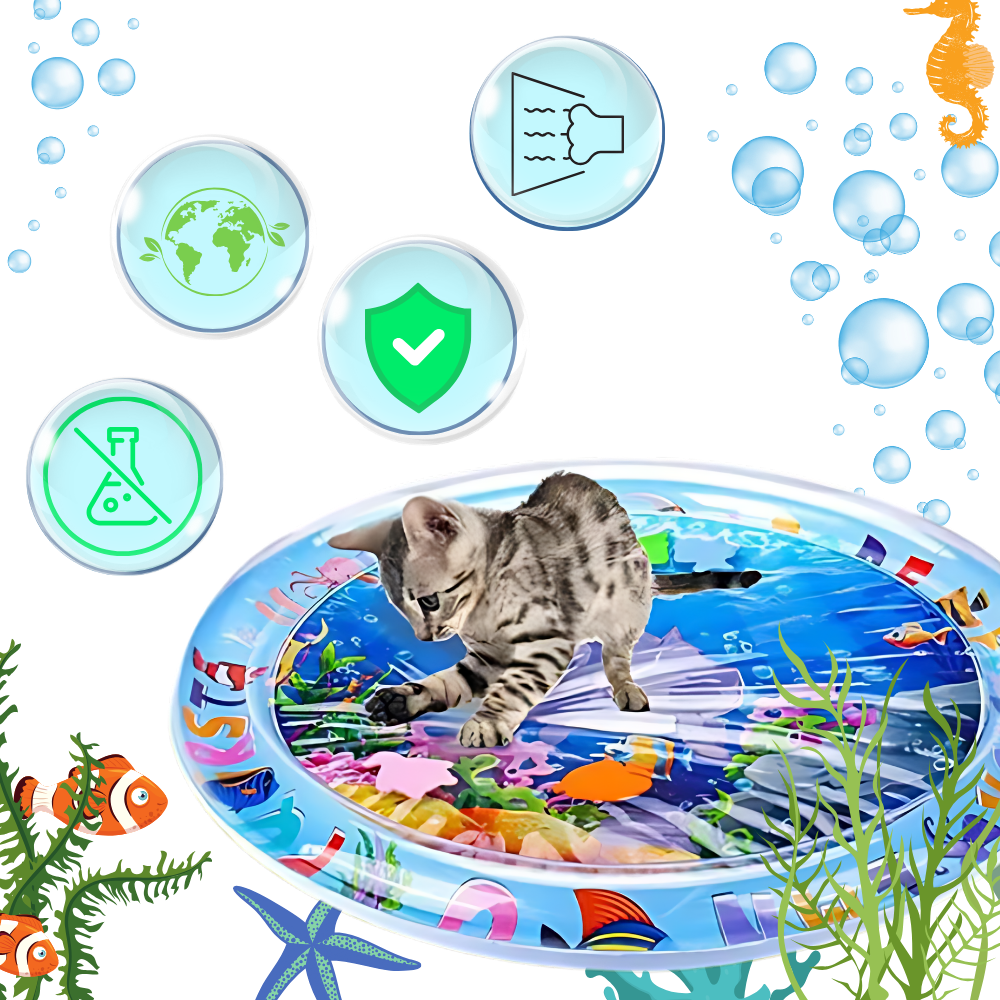 Vibrant Pet Water Mat