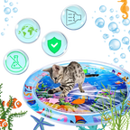 Vibrant Pet Water Mat